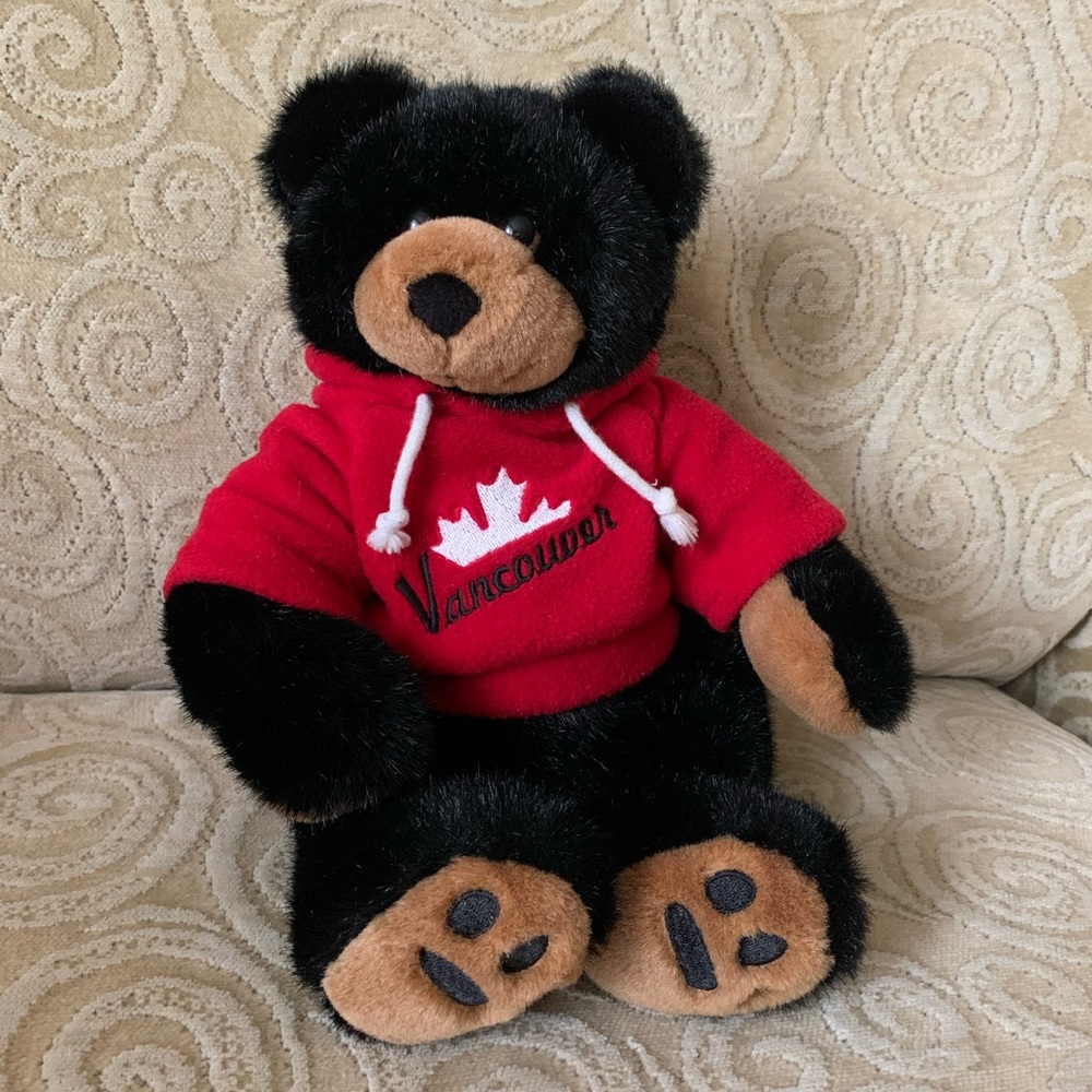 Cuddlebears”Schatzi”Black Vancouver Bear Plush 12”